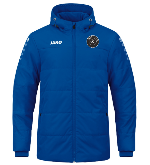 Jako Coachjake mit Kapuze