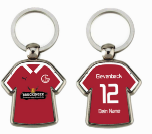 Schlüsselanhänger Trikot